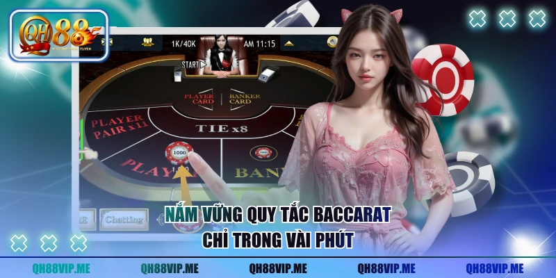 Nắm vững quy tắc Baccarat chỉ trong vài phút
