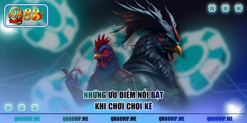 Những ưu điểm nổi bật khi chơi chọi kê