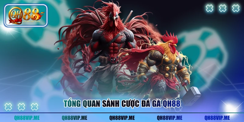 Tổng quan sảnh cược đá gà QH88