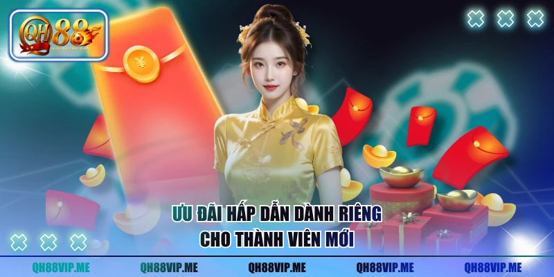 Ưu đãi hấp dẫn tặng cho thành viên mới