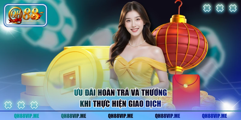 Ưu đãi hoàn trả và thưởng khi thực hiện giao dịch